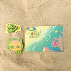 snooze on the beach🐋🏖️